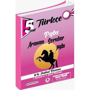 Fi Yayınları 5.Sınıf Türkçe Deneme  Wanted Aranan Sorular