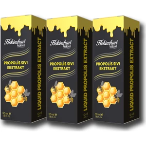 Propolis Sıvı Ekstrakt 50 ml 3 Kutu