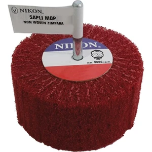 Saplı Mop Zımpara 80 Kum 60 x 30 x 6 mm