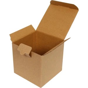 10,5x10,5x10,5cm E-Ticaret Kargo Kutusu -Kraft 10'lu