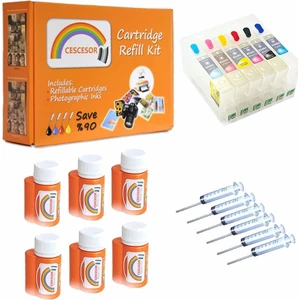 Epson T0481-T0486 Uyumlu Kartuş Dolum Seti - 6 Renk