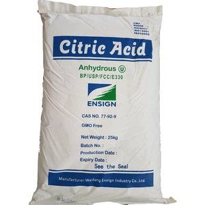 Sitrik Asit Anhidrat 25 Kg.