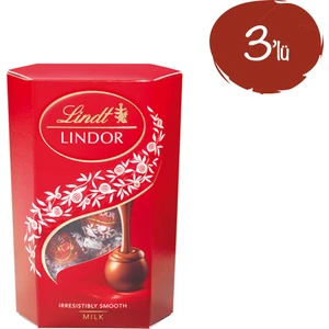Lindor Sütlü Çikolata 200 G - 3 Paket