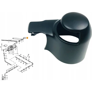 Skoda Superb 2009 - 2017 Arka Silecek Kapağı