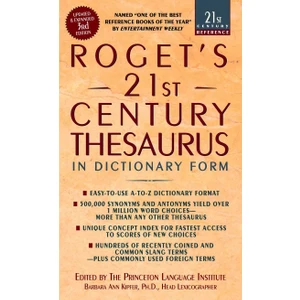 Roget's 21st Century Thesaurus, Third Edition