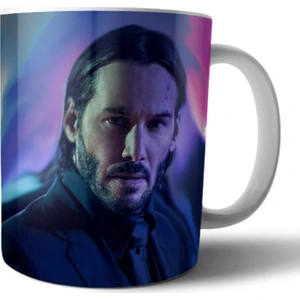 John Wick - Keanu Reeves Kupa Bardak Model 2