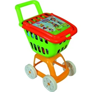 Oyuncak Bloklu Market Arabası 38 Parça