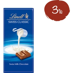 Sütlü Çıkolata100gr - 3 Paket