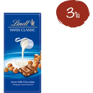 Sütlü Fındıklı Çikolata 100 gr - 3 Paket