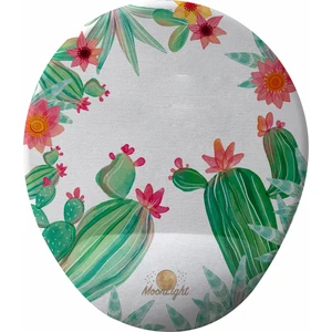 Kaktüs Bahçesi Bilek Destekli Tasarım Mouse Pad