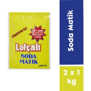 Sodamatik 1 kg x 2 Adet