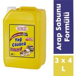 Yağ Çözücü 4L x3
