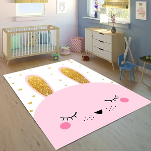 Bebişim Halı Sevimli Tavşan 100 x 150 cm Bİ08 Çocuk Odası Halısı
