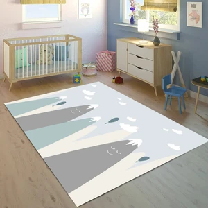 Bebişim Halı Dağ 100 x 150 cm Bİ09 Çocuk Odası Halısı