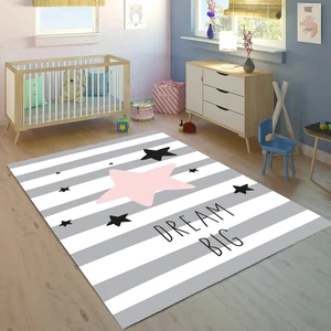 Bebişim Halı Yıldızlı 120 x 175 cm Bİ16 Çocuk Odası Halısı