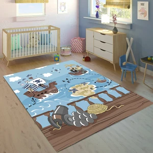 Bebişim Halı Korsan 100 x 150 cm Bİ34 Çocuk Odası Halısı
