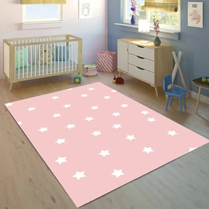 Bebişim Halı Yıldızlı 100 x 150 cm Bİ83 Çocuk Odası Halısı