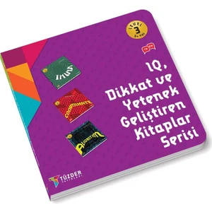 IQ Dİkkat ve Yetenek Geliştiren Kitaplar Serisi Level 3 (3 Kitap Takım) 5+ Yaş