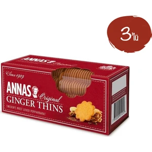 Zencefilli Bisküvi 150 gr - 3 Paket