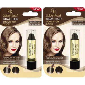 Golden Rose Gray Hair Koyu Kahve Saç Kapatıcı No:02 2 Adet