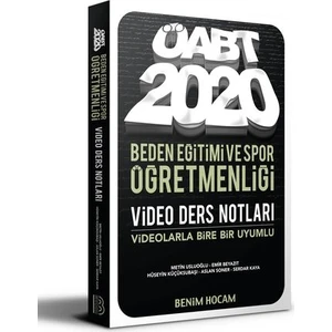 Benim Hocam Yayınları 2020 ÖABT Beden Eğitimi Ve Spor Öğretmenliği Video Ders Notları