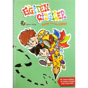 Eğiten Çizgiler Kitabı - 4 Yaş