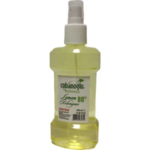 Çobanoğlu Kolonya Limon  Kolonyası Sprey 200 ml