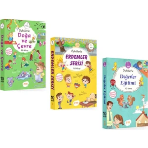 1. Sınıf Değerler Eğitim Erdemler Doğa ve Çevre - 30 Kitap