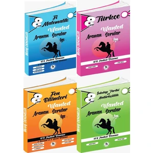 Fi Yayınları 8.Sınıf Deneme Türkçe Matematik Fen Bilimleri Inkılap Tarihi ve Atatürkçülük 4 Kitap