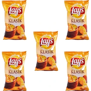 Lays Klasik Sade Patates Cipsi 103 gr x 5'li