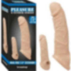 X-Tender 6 cm Dolgulu Realistik Uzatmalı Penis Kılıfı