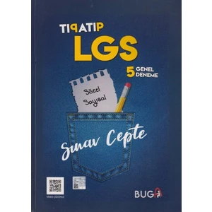 Buga Yayınları  8. Sınıf LGS Tıpatıp 5'li Deneme