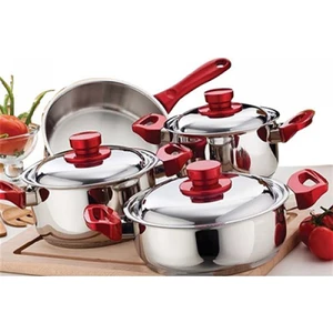 Duygu 7 Parça Çelik Set