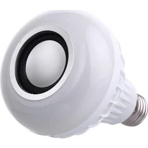 Bluetooth Hoparlörlü Akıllı LED Ampül Disco Lamba Renkli