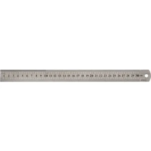 Çelik Cetvel 30 cm.