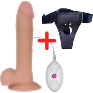23 Cm Titreşimli Kemerli Penis Vibratör