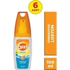 Off! Sinekkovar Losyon 6'lı