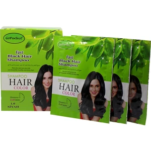 Go Perfect Renklendirici Saç Şampuanı 1.0 Siyah 10X30 300 ml