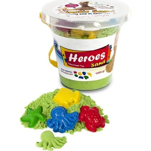 Kovalı Kinetik Kum 1000 gr - Yeşil