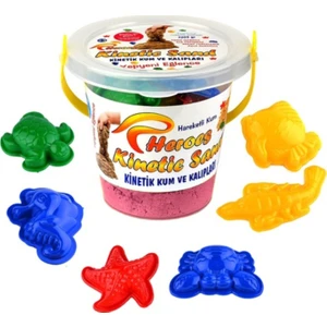 Kovalı Kinetik Kum 1000 gr - Açık Pembe