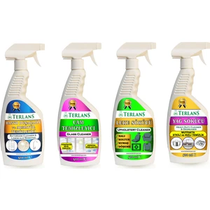 Terlans Ev Temizlik ve Bakım Seti 4  x  500 ml