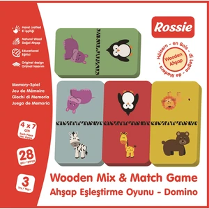 Ahşap Eşleştirme Oyunu - Domino Game