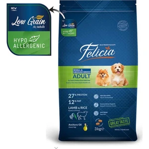 Kuzulu Küçük/Orta Irk Yetişkin Köpek Maması 3 kg