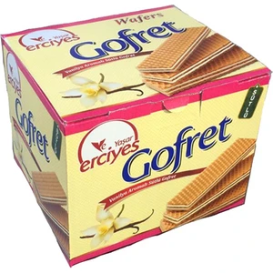 Vanilya Aromalı Sütlü Gofret - 1.2 kg