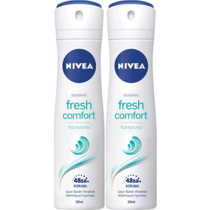 Kadın Fresh Comfort Sprey Deodorant  150 ml  2'li