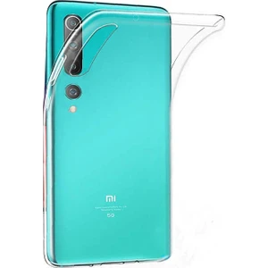 Xiaomi Mi 10 Kılıf Süper Silikon Yumuşak Arka Koruma Şeffaf
