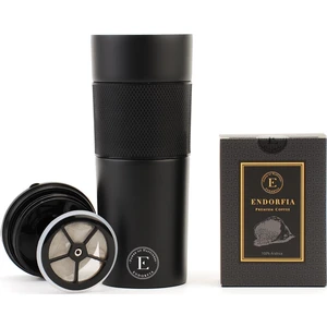 Filtreli French Termos Siyah - Premium Filtre Kahve