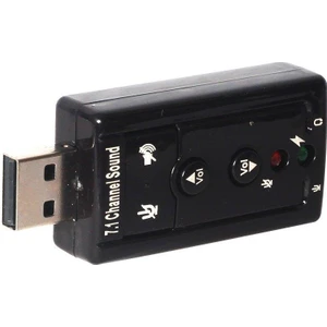 USB 2.0 Ses Kartı 7.1ch