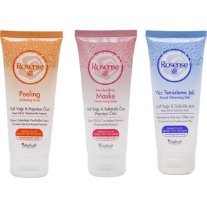 Ayyıldız 3'lü Yüz Bakım Seti(Peeling 100ML +Nemlendirici Maske 100 ml +Yüz Temizleme Jeli 100 Ml)