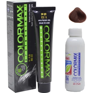 6.34 Koyu Karamel + Oksidan Krem 90 ml